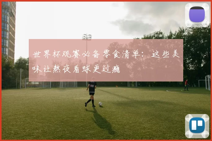 世界杯观赛必备零食清单：这些美味让熬夜看球更过瘾