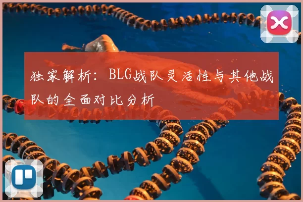 独家解析:BLG战队灵活性与其他战队的全面对比分析