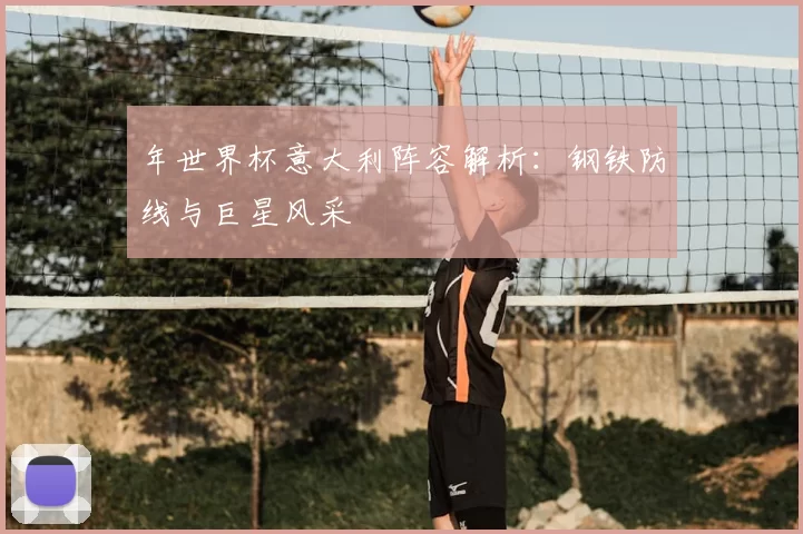 年世界杯意大利阵容解析：钢铁防线与巨星风采
